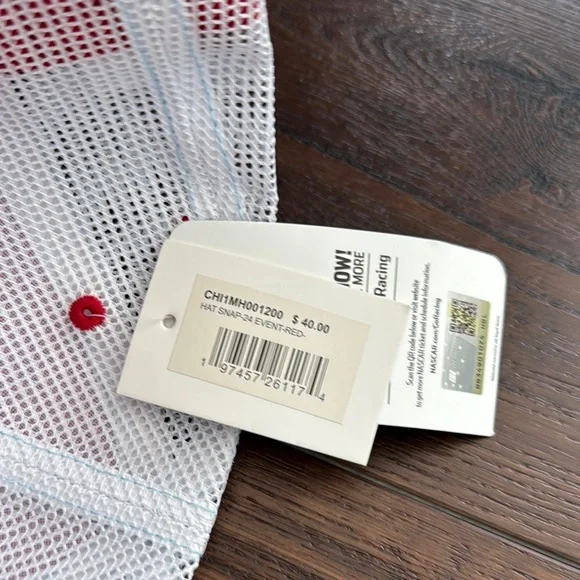 Nascar NWT Grant Park 165 Chicago Street Course Red and White Hat - Picture 3 of 6